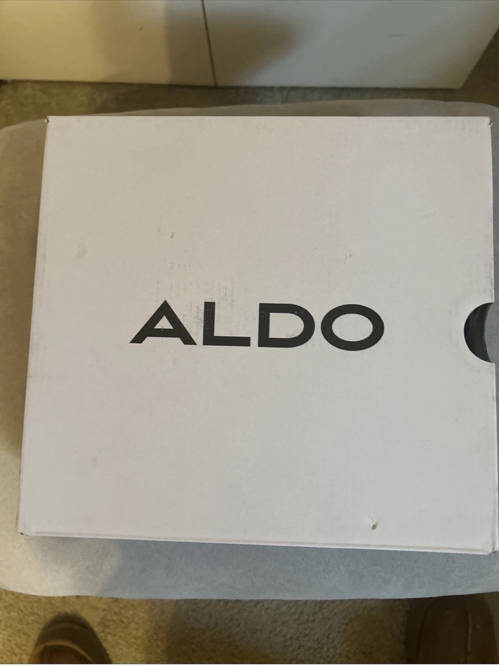 Aldo Ivory Double-Strap Platform Block Heel Sandals NEW $80 - Picture 3 of 8